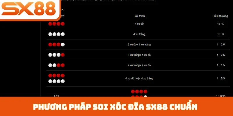 Phương pháp soi xóc đĩa SX88 chuẩn